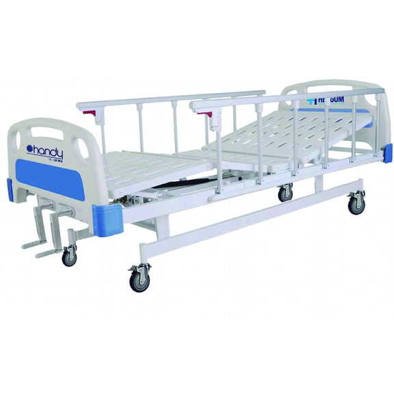 Cama de Hospital Manual con 2 manivelas - Marca Handy