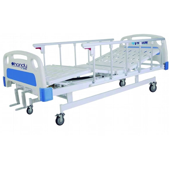 Cama de Hospital Manual con 2 manivelas - Marca Handy