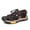 Dark Brown, variant on Men's Outdoor Closed Toe Hiking Sandals