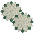 thumbnail image 4 of WEUVEB 2-Pack Multi-Color Holiday Placemat Set with Insulation for Table Decoration and, 4 of 8
