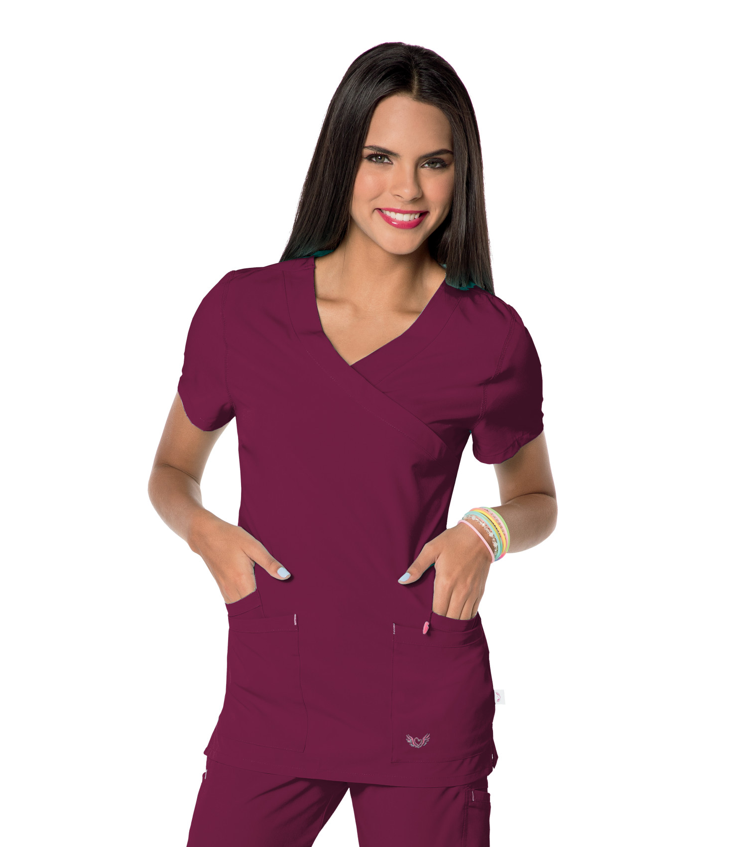 Smitten Smitten Miracle Scrub Top for Women Contemporary Slim Fit
