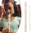 thumbnail image 4 of 8 Hole Classic German Style Descant Flute Detachable Musical Instruments,, 4 of 8
