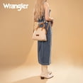 thumbnail image 6 of Wrangler Satchel Bags for Women Top-handle Handbags and Purses with Crossbody Strap, Beige, 6 of 8