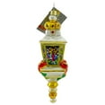 thumbnail image 2 of 7.25In Ivory Glow, Glass, Ornament Christmas Lamp Post 1015600, 2 of 2