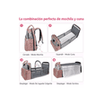 thumbnail image 3 of Pañalera Mochila Impermeable Usb Cargo Mosquitero Y Juguete, 3 of 6