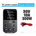 thumbnail image 1 of Adjustable DC Power Supply 30V 10A LED Lab Bench Power Source Stabilized Power Supply Voltage Regulator Switch 60V 5A, 1 of 7