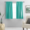 thumbnail image 1 of Cortinas DONREN Turquesa Blackout 107 x 114 cm, juego de 2, 1 of 8