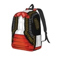 thumbnail image 1 of Disketp CHARRO SUIT Mochila de Lona Estampada, Mochila Escolar de Viaje Ligera para Estudiantes y Portátil-Medium, 1 of 5
