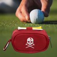 thumbnail image 6 of Golf Ball Pouch Tee Holder Belt Waist Bag Made of Polyester Fabric for Golf Sports Accessory Holds and 2 golf professional tees, 6 of 9