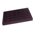 thumbnail image 3 of Velvet Jewellery Display Tray Box Case for Exhibit Bracelet Trinkets Show 4, 3 of 5