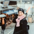 thumbnail image 4 of Npolar Electric Heated Scarf USB Heating Neck Wrap Unisex Winter Heated Neck Shawl Soft Warm Scarves With 3 Heating Modes Pink, 4 of 8
