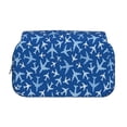 thumbnail image 2 of Hirioo Airplanes in the Sky for Large Grid Mesh Pencil Case with Zipper Stationery Organizer Case, 2 of 7