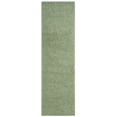 thumbnail image 5 of SAFAVIEH Laguna Neven Plush Solid Shag Runner Rug, Light Sage, 2'3" x 12', 5 of 8
