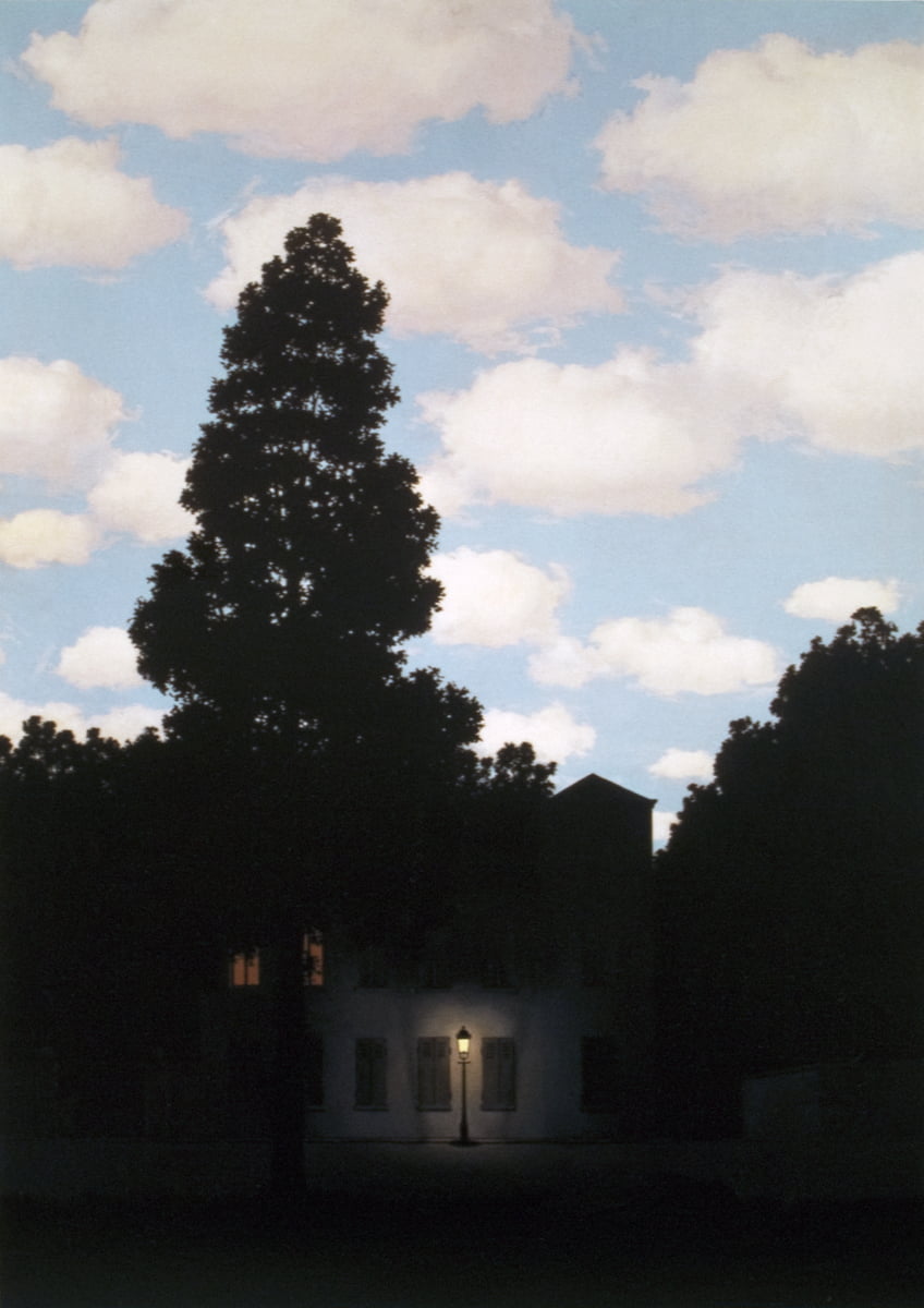 Rene Magritte-Empire of Light, Guggenheim (mini)-Poster - Walmart.com