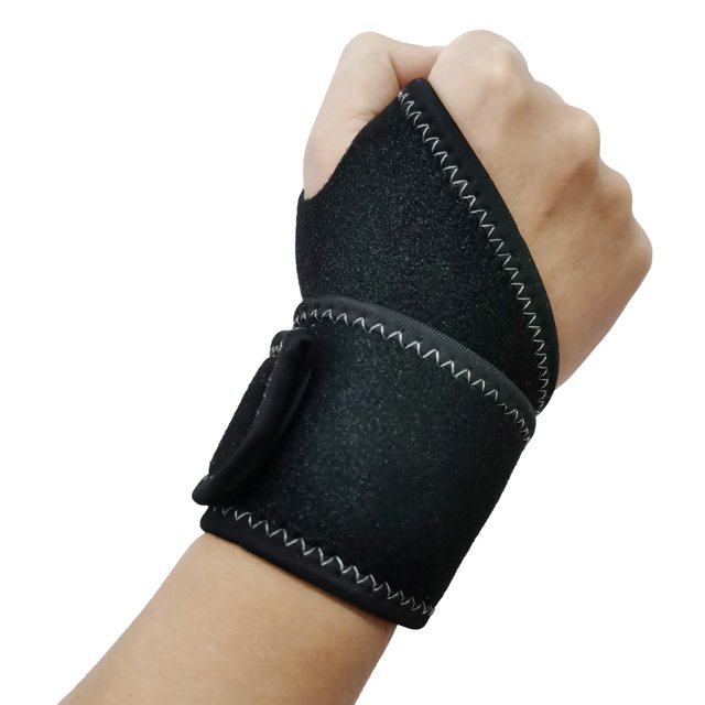 Muñequera de fitness para hombre, correa de protección para la muñeca, muñequera de entrenamiento de fuerza, manga de compresión elástica especial Bon Press