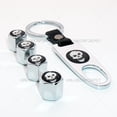 thumbnail image 2 of Universal Car Sport Wheel Tire Valve Dust Stem Air Cap Keychain Smile Skull Logo, 2 of 5