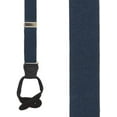 thumbnail image 2 of Suspender Store Solid Color Suspenders - 1-Inch Wide Elastic - Y-Back - Button - 8 Colors & 3 Sizes, 2 of 4