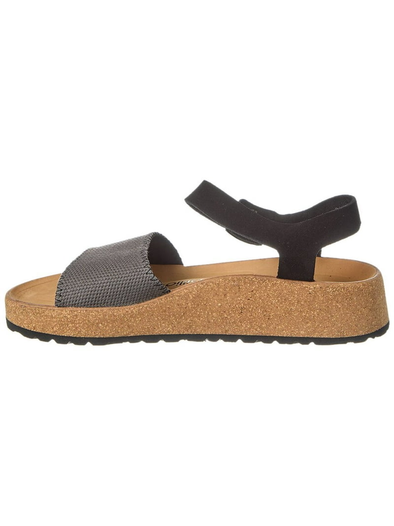 Papillio by Birkenstock Glenda Suede Sandal, 40, Grey