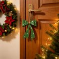 thumbnail image 6 of Christmas Ornaments, Metal Bow Christmas Ornament, Xmas Decorations, Christmas Bow, for Xmas Tree, Home, Party, Holiday Christmas Decorations, 6 of 7