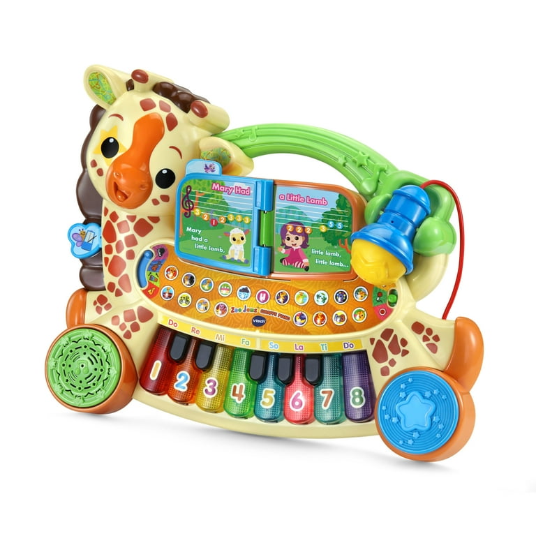 VTech Zoo Jamz Giraffe Piano Baby and Toddler Toys - Walmart.com