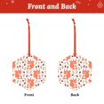 thumbnail image 2 of Zufioo Squirrel And Print Large Acrylic Christmas Ornaments, Suitable for Christmas Tree Christmas Holiday Party Pendant Decorations-Hexagon, 2 of 7