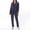 Blue#1, variant on Nurse Uniforms For Women 2 Piece Scrub Set Zip‑Up Long Sleeve Scrub Jacket Drawstring Elastic Waist Straight Leg Cargo Pants Black M