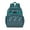 Blue-green-5, variant on Sea Life Students Backpack With Nautical Crab, Tropical Watercolor Cartoon Vintage Ocean Marine Beach Colorful Design