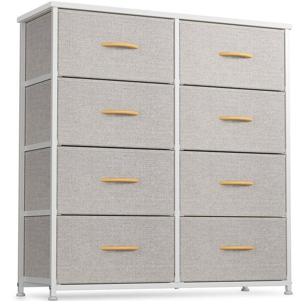 CubiCubi Dresser for Bedroom 8 Drawer Dresser Chest of Drawers Tall