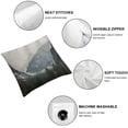 thumbnail image 6 of nygtbtfer  Decorative Throw Pillow Cover  National Park Nature Mountain Trees Mist Couch Pillow Cover Cushion Case for Modern Simple Farmhouse Style Decor White, 6 of 7