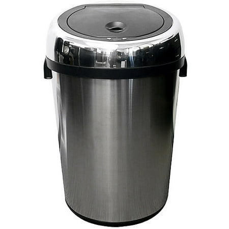 iTouchless Fully-Automatic Touchless 23-Gallon Trash Can NX, Stainless Steel