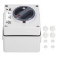 thumbnail image 2 of Componentes De Control Industrial, Enchufe De Interruptor Impermeable Para Exteriores, Interruptor A Prueba De Polvo Confiable, Para Oficina Y Hogar ANGGREK Otros, 2 of 8