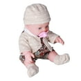 thumbnail image 3 of Muñeca Reborn Baby ANGGREK Ropa Desmontable De Moda 12 Pulgadas Juguete De Bebé Cuerpo Suave, 3 of 7