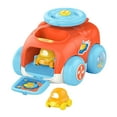 thumbnail image 1 of Coches de juguete educativos Sunnimix habilidades motoras Juguetes Montessori coche de eyección inercial Naranja, 1 of 8