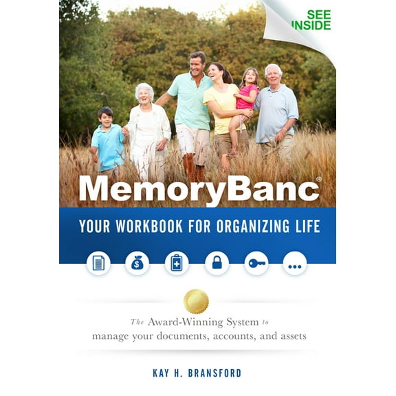Memorybanc: Your Workbook for Organizing Life, (Paperback)