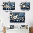 thumbnail image 4 of Designart "Multicolor Lilac Blooms Vibrant Bouquet" Floral Metal Wall Art Set, 4 of 5