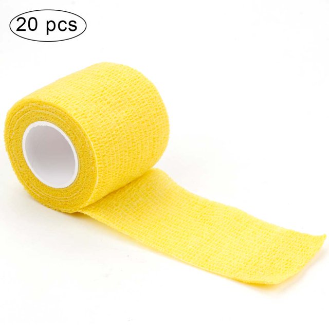 6/10/20 piezas de vendaje desechable para tatuajes, cinta adhesiva deportiva, vendaje elástico autoadhesivo, accesorios de maquillaje permanente para tatuajes