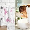 thumbnail image 7 of SKYSONIC Pink Watercolor Unicorn Patterned Hand Towels 2 PCS, Cotton Bath Towel for Drying Face Hands Body ,Absorbent Lightweight Towels for Bathroom Ktichen Travel Gym, 16"x28", 7 of 7