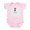 Petal Pink, variant on CafePress - Radish Infant Bodysuit - Baby Light Bodysuit, Size Newborn - 24 Months