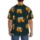thumbnail image 3 of Fotbe Beer Camisa Estampada de Manga Corta para Hombre, Casual de Verano, Estilo Playero, Sin Arrugas-Large, 3 of 5