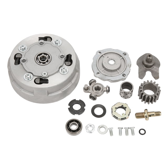 ATV Clutch, 17 Teeth Simple Installation Semi Automatic Clutch For 50cc 110cc 125cc 135cc ATV Dirt Bike Go Karts Replacement For Buyang