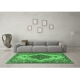 thumbnail image 3 of Ahgly Company Indoor Rectangle Medallion Emerald Green Traditional Area Rugs, 4' x 6', 3 of 4