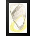 thumbnail image 2 of Goldberger, Jennifer 12x18 Black Modern Framed Museum Art Print Titled - Lemon and Grey Tandem II, 2 of 5