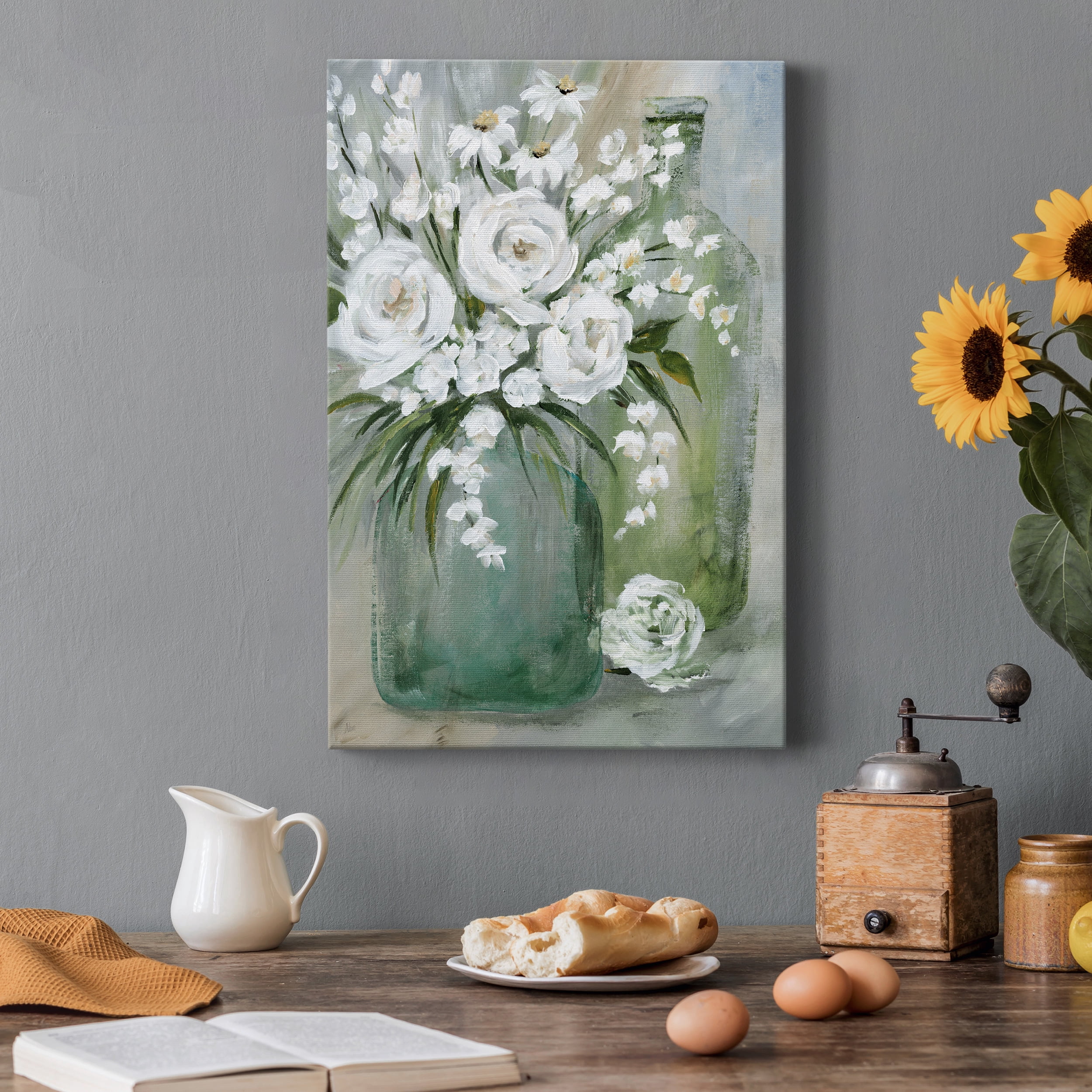 Rosey Afternoon Premium Gallery Wrapped Canvas - Ready to Hang - 8 x 12