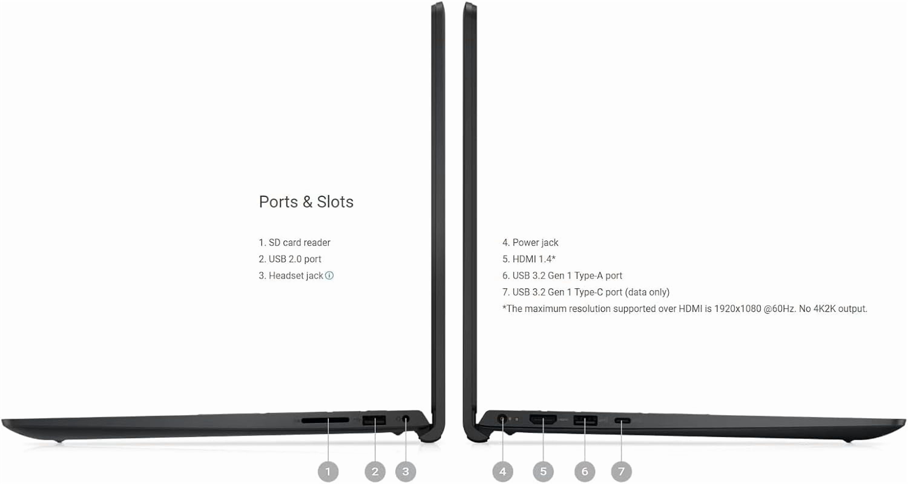 Dell Inspiron 15.6" Touch Laptop, AMD Ryzen 7 7730U Processor, 16GB RAM 1TB SSD, Office 2024 Lifetime, Windows 11 Pro, WVA LED-Backlit FHD Screen, Wifi