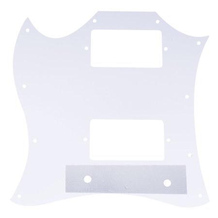 Musiclily Pro 11穴 Import SGタイプギター用ラージピックガード、4プライ茶べっ甲