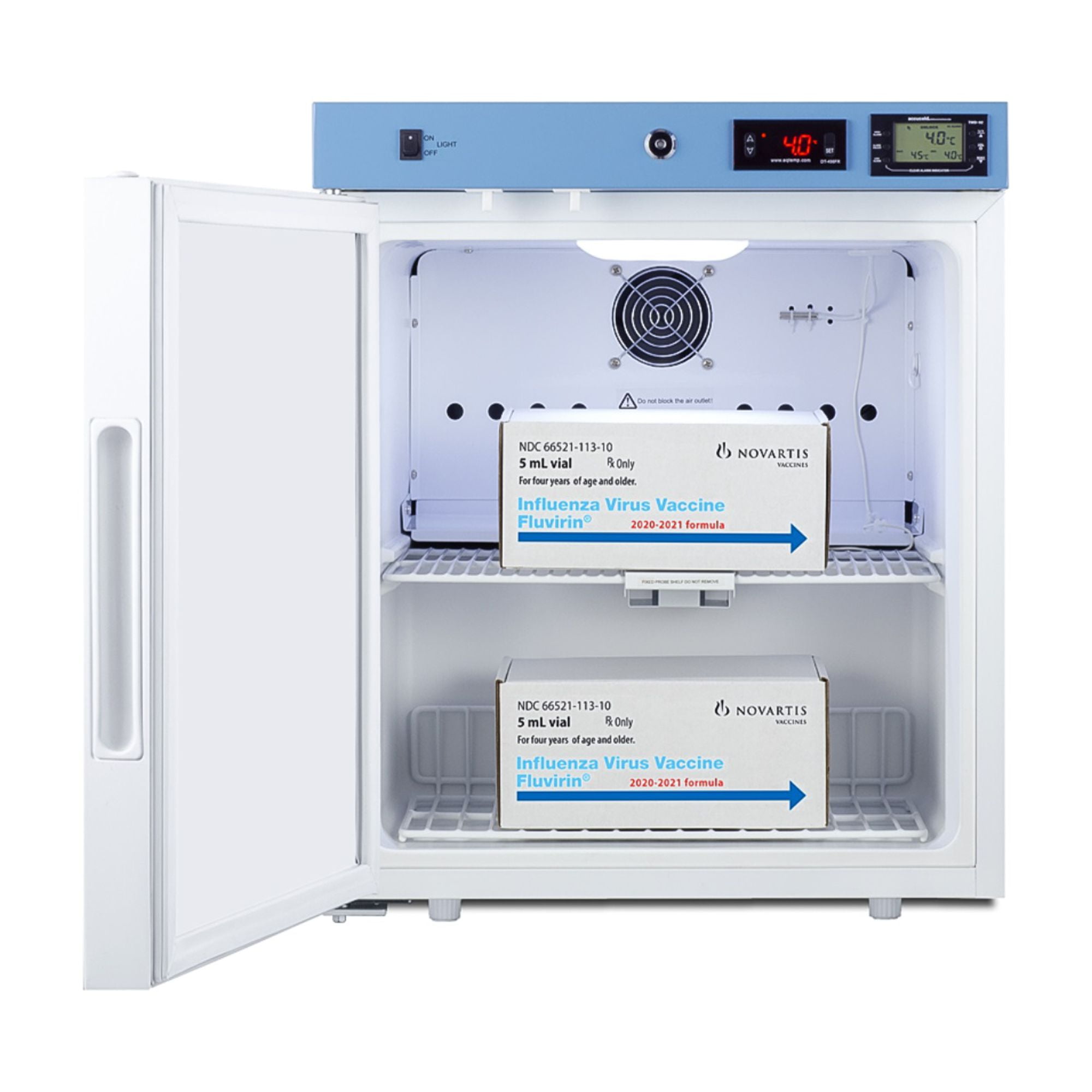19" Wide Compact Healthcare Refrigerator