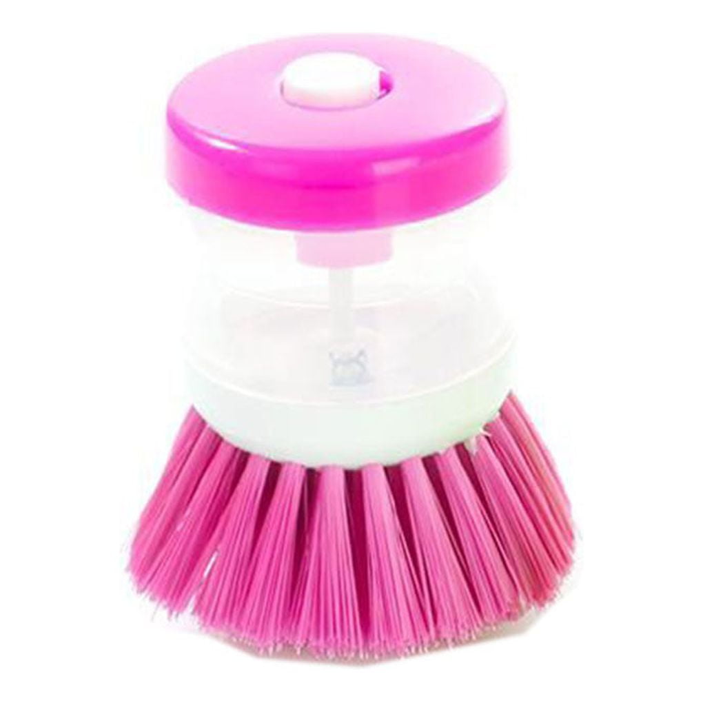 Tohuu Dish Brush with Soap Dispenser Soap Dispensing Palm Brush Washing  Brush for Dishes Pots Pans Sink Cleaning No Leaking Dish Scrubber  successful 