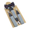 thumbnail image 2 of Tirantes para hombre Salvador con Pajarita Gris 2 uds, 2 of 10