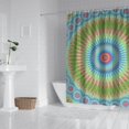 thumbnail image 3 of White Wildflower Boho Shower Curtain 72x84, Quick-Dry Polyester with Plastic Rings, Retro Daisy Pattern for Bathroom Decor, 3 of 5