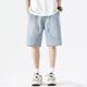 thumbnail image 2 of Pantalones cortos sencillos populares de verano para hombre, pantalones cortos clásicos hasta la rodilla para hombre, 2 of 5